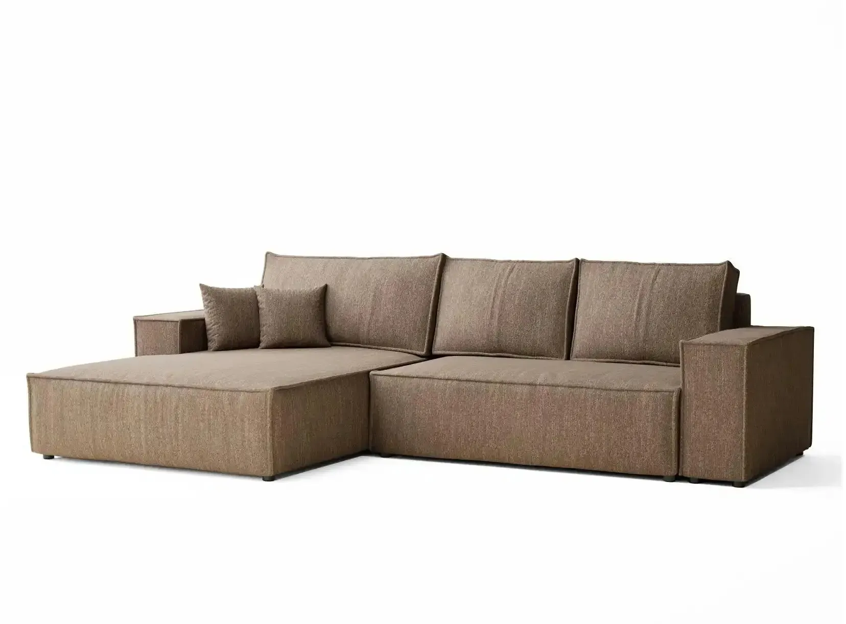 maison de rêve Ecksofa  Maze , braun , Maße (cm): B: 294 H: 70