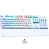 THE G-LAB Keyz Rubidium Red AZERTY