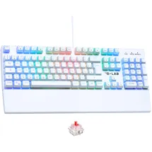 THE G-LAB Keyz Rubidium Red AZERTY