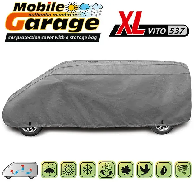 Hochwertige Kegel-Abdeckung für VITO‐Serie Mobile Garage XL537 520–540 x 172–180 cm