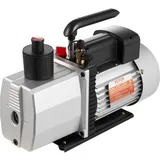 Vevor Vakuumpumpe 8 Cfm Hp Zweistufige Klimaanlagen-vakuumpumpe 220v 0,3 Pa Ultimatives Vakuum Kältemittel Hvac Werkzeug für Automobile Reparatur Vakuum Evakuierung