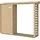 Weka Kaminholzregal Holz 249,4 x 50 x 211 cm naturbelassen