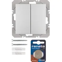 Berker KNX-Funk Wandsender 2fach 85656283
