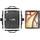 JT Berlin Rugged Kickstand & Handstrap Case für iPad Air (M3 2025, M2 2024) und iPad Pro 12,9 (6. Generation 2022) Schwarz