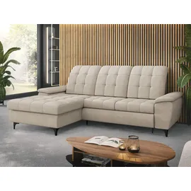 Mirjan24 Ecksofa Beige,