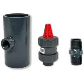OKU Obermaier GmbH OKU Absorber-Belüftungsset für PVC-Verrohrung Ø 63 mm