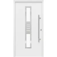 Sicherheits-Haustür Thermospace Köln Prime RC2 Komfort Weiß 100 x 210 cm R