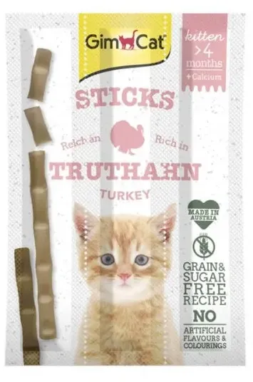 Preisvergleich Produktbild GimCat Kitten-Sticks Truthahn - 3 Stück