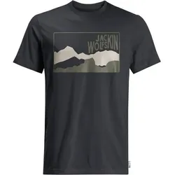 JACK WOLFSKIN Herren Shirt AUSBLICK T M, Phantom, S