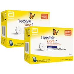 2x Abbott FreeStyle Libre 2 Sensoren Diabetes Capteur Sensore Blutzucker Messung