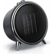 Brandson Keramikheizlüfter 1500 W Schwarz/Silber