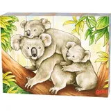 GoKi 57418 - Würfelpuzzle Australische Tiere