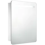 vidaXL LED-Spiegelschrank 60x11x80 cm