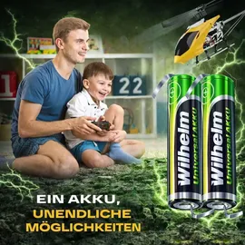 Wilhelm Akku Lötfahne Z-Form AAA 5 St.