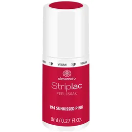 Alessandro Striplac Peel Or Soak 194 sunkissed pink 8 ml