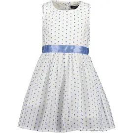 blue seven Sommerkleid BLUE SEVEN, "Blue Seven Kleid", Mädchen, Gr. 128, 0001, weiß, 100% Baumwolle, normal, Rundhals, Kleider Sommerkleid