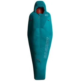 Mammut Protect Down-21c Schlafsack Für Frauen - Petrol - Normal