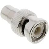 InLine Video Adapter, 1x Cinch Buchse auf BNC Stecker