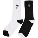 Mister Tee Zodiac Socken 2-Paar Schwarz 43-46