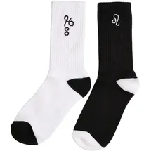 Mister Tee Zodiac Socken 2-Paar Schwarz 43-46