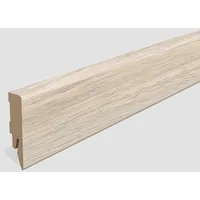EGGER Sockelleiste Wood hellbraun L388 | neues kubisches Profil