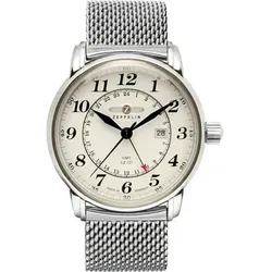 Zeppelin  Uhr 7642M5  in Silbern, Einheitsgrösse
