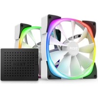 NZXT Aer RGB Gehäuselüfter 140mm Weiß/Schwarz 2er Pack