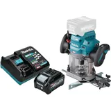 Makita RP 001 GM101 Akku Oberfräse 40 V max. 12 mm Brushless + 1x Akku 4,0 Ah + Ladegerät