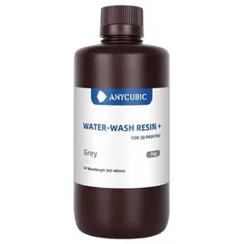 Anycubic - Water Washable Resin + - 1kg, Farbe: Grau
