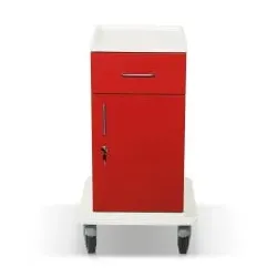 ETERNASOLID MULTICART Arbeitswagen T14 mit Schublade und Drehtür 92469-RO , Farbe: rot
