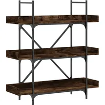 vidaXL Bücherregal 3 Böden 100 x 33 x 108,5 cm Braun