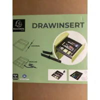 Exacompta 316014D Schubladen-Einlage Drawinsert (mit 4 abnehmbaren Flügeln, 100%