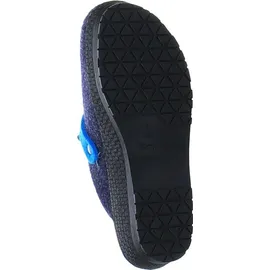 ROHDE Damen Pantoffeln Hausschuhe Filz Neustadt-D 2284, Größe:37 EU, Farbe:Blau - Blau - 37