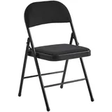 Boxxx Klappstuhl, Schwarz, Metall, Textil, Rundrohr, 46.5x79x47 cm, Stoffauswahl, klappbar, Esszimmer, Stühle, Klappstühle