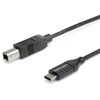 Startech StarTech.com USB-C auf USB-B Kabel, St/St, 2m USB 2.0, USB Typ C Druckerkabel, USB 2.0 Typ-C zu Typ-B Kabel