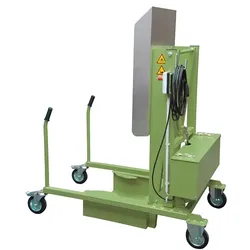 BAUER Südlohn Mülltonnen-Kippstation MKS-230V, Resedagrün