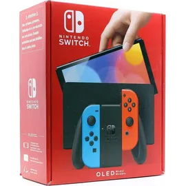 Nintendo Switch OLED-Modell neon-blau/neon-rot