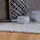 Kayoom Teppich KAYOOM "Pixy 525", grau, B:120cm H:15mm L:170cm, Wolle, Teppiche, Teppich, Kurzflor, Handgewebt, Modernes Muster, Uni, Wolle, Viskose