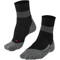 Falke Herren Laufsocken RU Compression Stabilizing M SO Lyocell Funktionsmaterial mit Kompression 1 Paar, Schwarz (Black-Mix 39-41