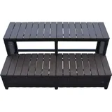 Canadian Spa Whirlpool Rattan Design braun 100x56 cm