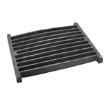 SEZAM 28 x 21 cm Gussrost Ofenrost Ascherost Kaminrost passend Kaminofen Tafelrost Rost Ofengitter Kamin Ersatzteile Zubehör Gussrost Ofenrost Grillkamin Eckig Eckrost