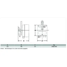 RESIDEO Stellmotor vrm 24 V / 50 Hz, 20 Nm