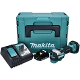 Makita DTM 52 RA1J Akku Multifunktionswerkzeug 18 V Starlock Max Brushless + 1x Akku 2,0 Ah + Ladege