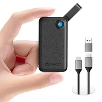 ORICO Externe SSD 512 GB, Portable SSD bis zu 2000 MB/s, USB 3.2 Gen 2x2 Externe Festplatte SSD mit 2-in-1 USB-C-Kabel, Kompatibilität mit Smartphones, PS5, Xbox, Laptop, MacBook/Pro/Air – B20