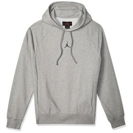 Jordan Nike Jordan Herren Sweatshirt mit Kapuze Sport Dri-Fit Crossover Grau Code DQ7327-091, Grau/Schwarz, S