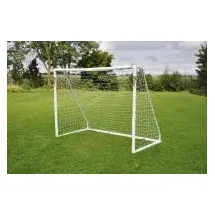 powershot Fußballtornetz Weiß 2,4m x 1,8m