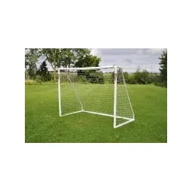powershot Fußballtornetz Weiß 2,4m x 1,8m