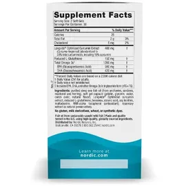 Nordic Naturals Omega Curcumin Softgels 60 St.