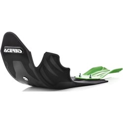 Acerbis 0023701 Kawasaki, Motorschutzplatte Enduro - Schwarz/Grün