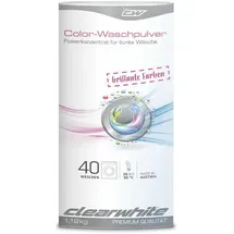 clearwhite Colorwaschpulver Pulver 1,12 kg 40 WL